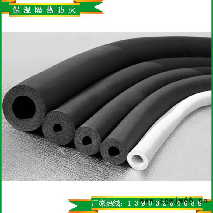 供应依利橡塑保温材料 B2级橡塑管 橡塑保温管图2