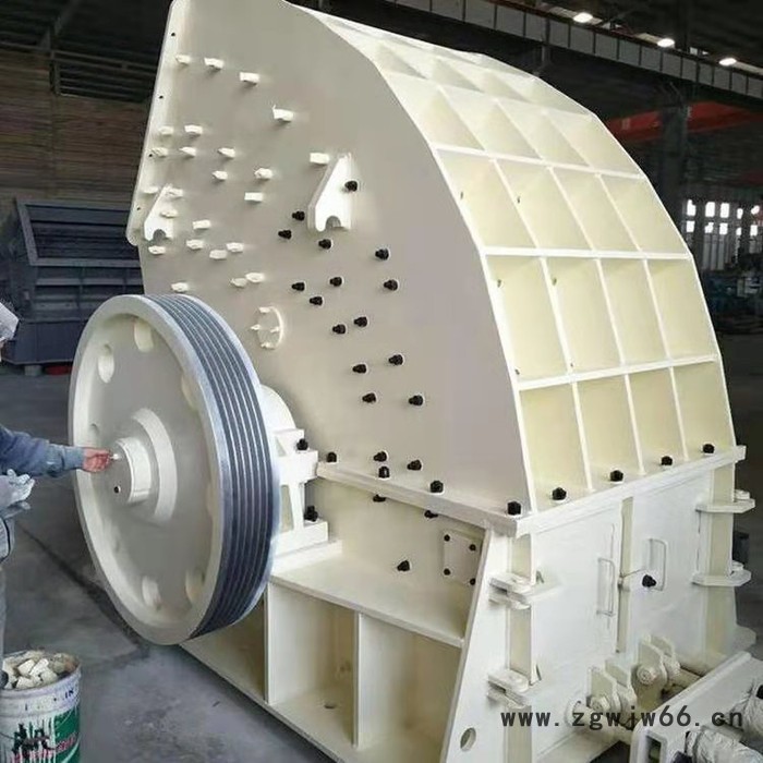 富德耐火材料重锤粉碎机大型鹅卵石制砂机石子破碎机设备青石碎石生产线巨口石灰岩重锤式破碎机图5