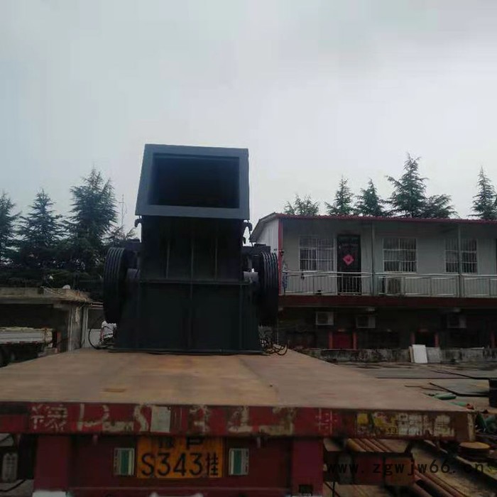 富德耐火材料重锤粉碎机大型鹅卵石制砂机石子破碎机设备青石碎石生产线巨口石灰岩重锤式破碎机图7