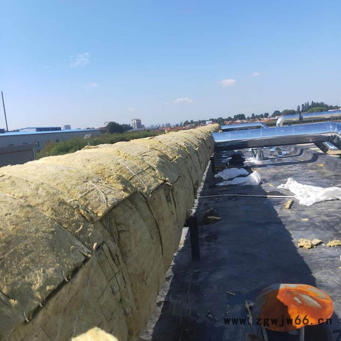 跃飞大厂出品铁皮复合保温材料 铁皮铝片保温 不锈钢机房保温 罐体锅炉设备外层保温施工 铁皮保温材料加工图2