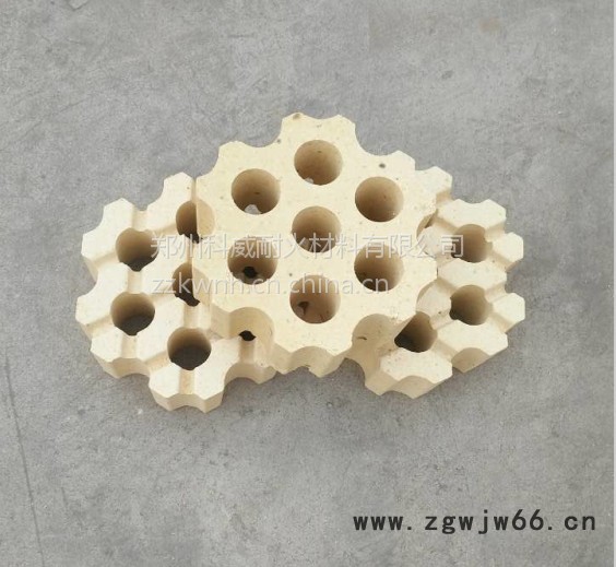 七孔耐火砖 七孔格子砖 蓄热体格子砖 科威耐火材料厂家供应格子砖 定制异型高铝砖