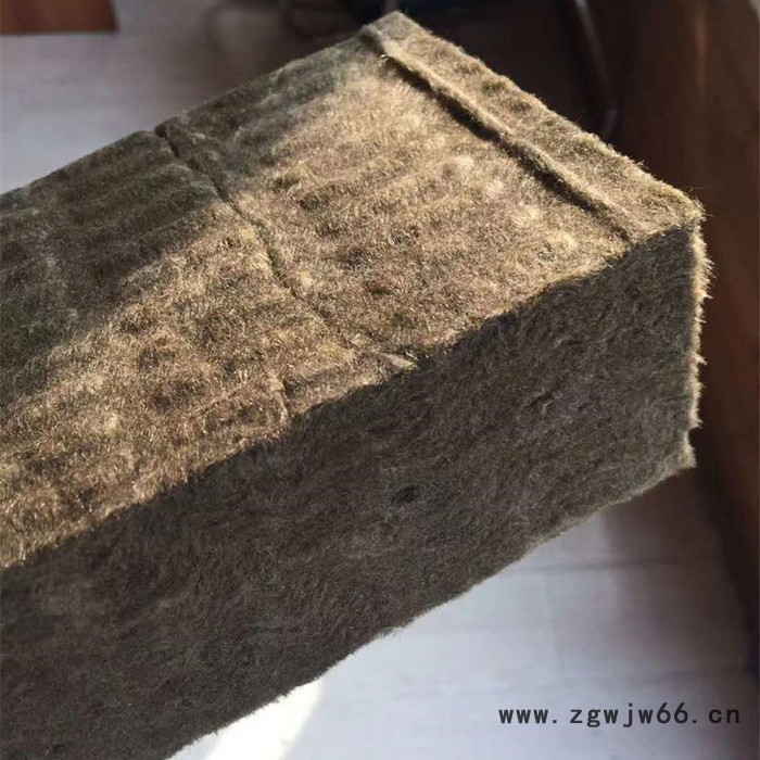 恒森供应  黑棉憎水岩棉板 岩棉保温材料 新型保温材料图7