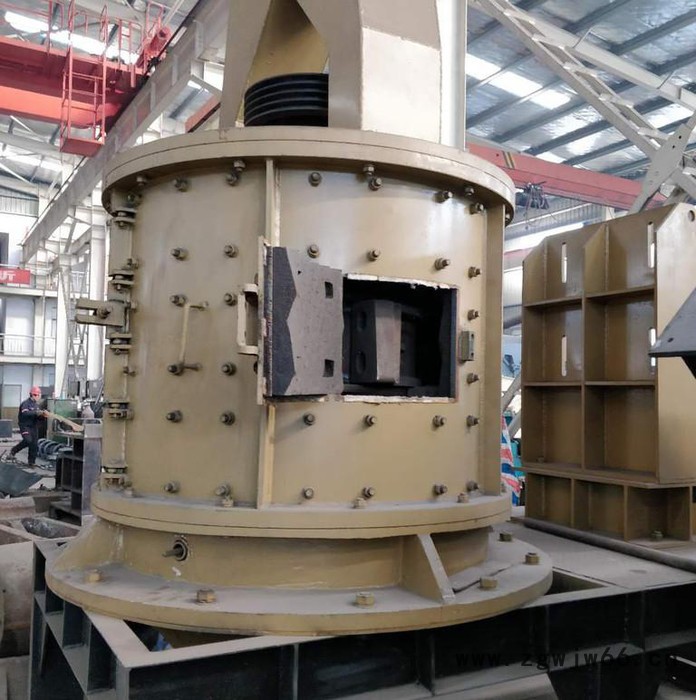 矿石耐火材料细碎复合破碎机 立轴青石移动制砂机 板锤数控制砂机图3