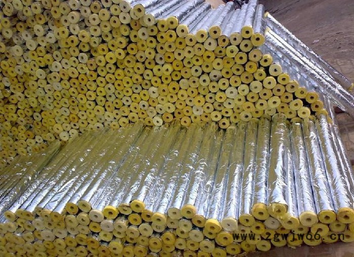 铝箔玻璃棉卷毡 铝箔玻璃棉保温材料 离心玻璃棉保温材料图2