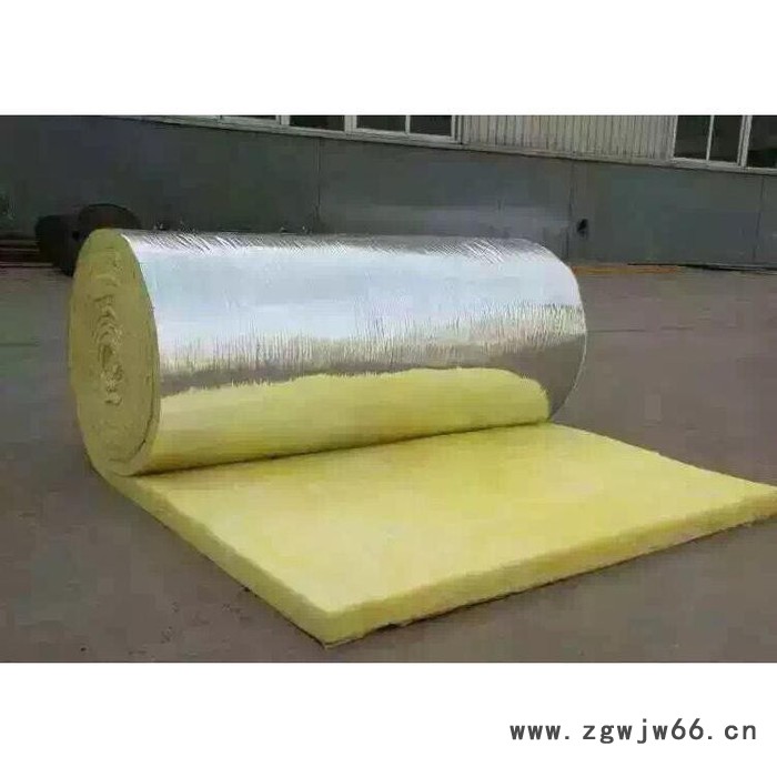 铝箔玻璃棉卷毡 铝箔玻璃棉保温材料 离心玻璃棉保温材料图6