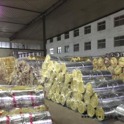 铝箔玻璃棉卷毡 铝箔玻璃棉保温材料 离心玻璃棉保温材料