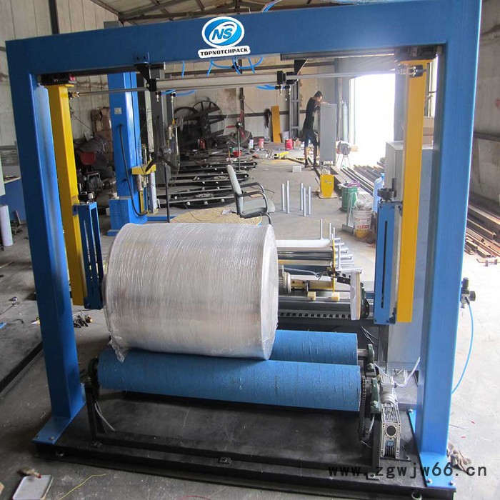 欧纳森ONSW1600F圆筒径向式缠绕包装机 耐火材料缠绕机 行李缠绕机