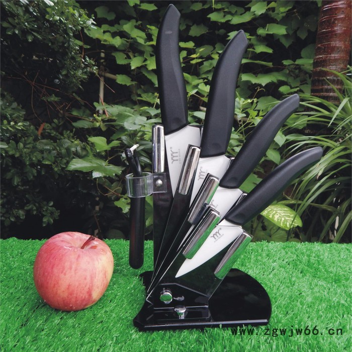 鲸鱼柄陶瓷刀组 金得宝陶瓷刀具批发套组图2