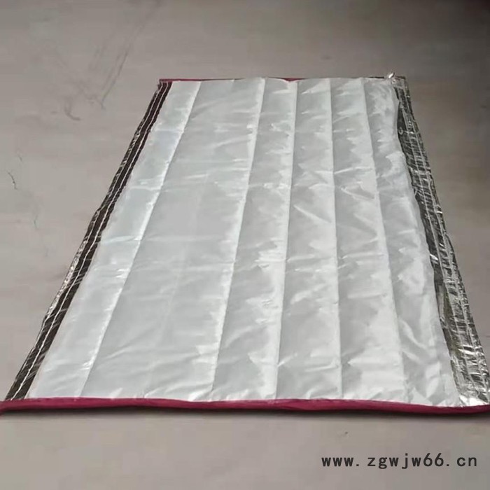 供应铝箔布岩棉被  混凝土保温材料 华强保温建材图2
