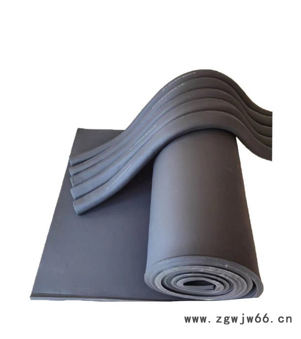 金沣  阻燃防水橡塑保温板 闭孔橡塑保温材料  橡塑保温板管价格图2