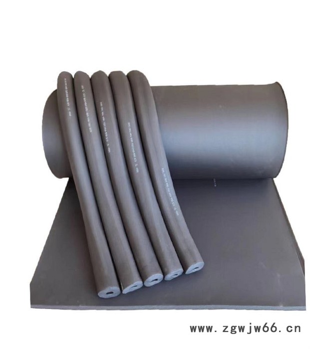 金沣  阻燃防水橡塑保温板 闭孔橡塑保温材料  橡塑保温板管价格图3