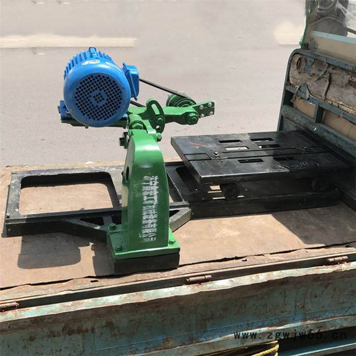 耐火材料石材切边机 DGQ800花岗岩切割机 水磨石方砖倒角机图3