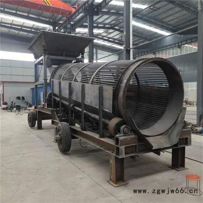富德16锯末刨花耐火材料圆筒筛全自动无轴滚筒筛矿山石料砂石分离移动式无轴滚筒筛沙机筛分除杂设备图8