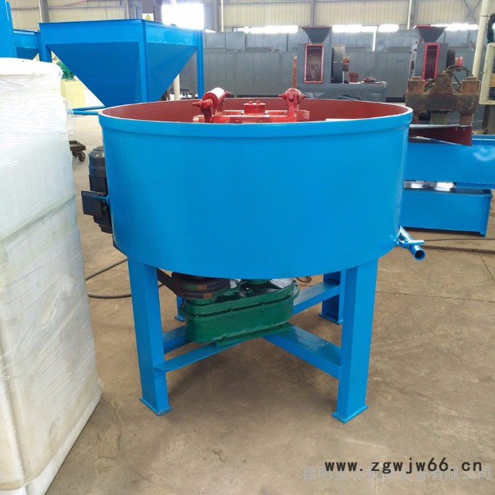 立式混凝土搅拌轮碾机 立式平口砂石轮碾机 耐火材料轮碾机 昆明金马机械图7