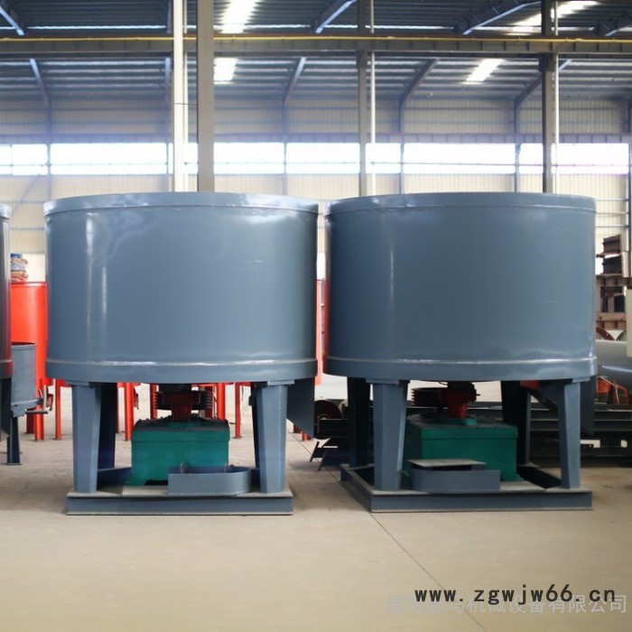 立式混凝土搅拌轮碾机 立式平口砂石轮碾机 耐火材料轮碾机 昆明金马机械图4