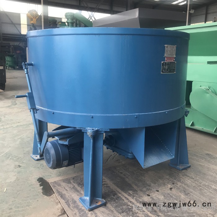 立式混凝土搅拌轮碾机 立式平口砂石轮碾机 耐火材料轮碾机 昆明金马机械图3