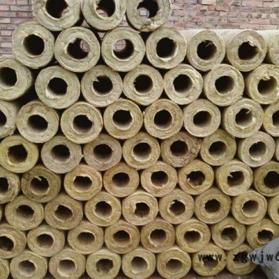 朔州防水岩棉管保温材料岩棉管厂家批发