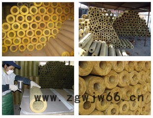 廊坊金星厂大量出售**岩棉管 保温岩棉管 保温材料图4