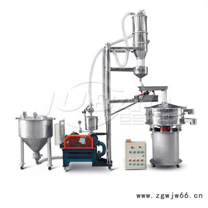 钢厂耐火材料输送机 不锈钢真空上料机 全自动吸料机粉体计量输送图6