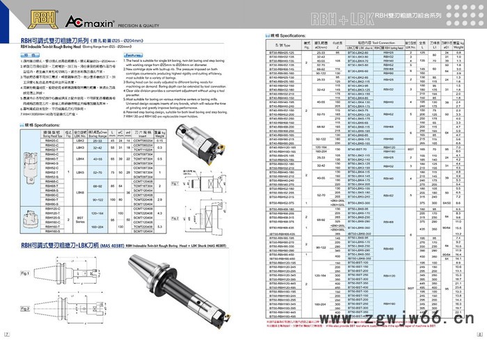 台湾立琦RBH  RBHLA  CBH   CBM  MBH  CBI数控刀具图1