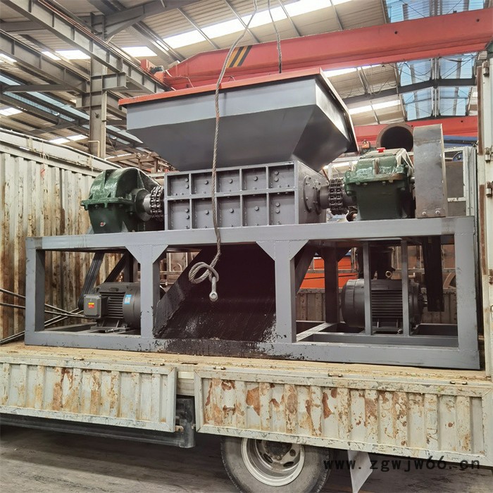 pvc发泡板撕碎机 废铜转子撕碎机 卓泰大型保温材料撕碎机图2