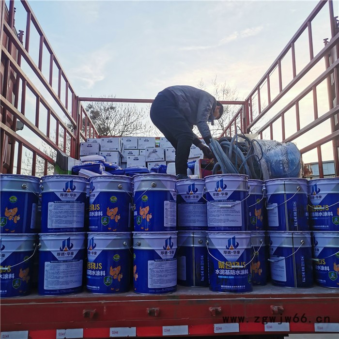 屋面楼顶补漏防水材料 JS防水涂料 厨卫防水材料 德象