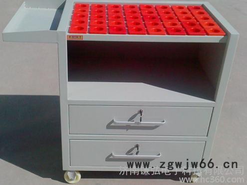 供应谦弘实训设备 两抽刀具车图3