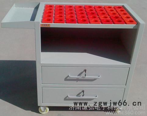 供应谦弘实训设备 两抽刀具车图2