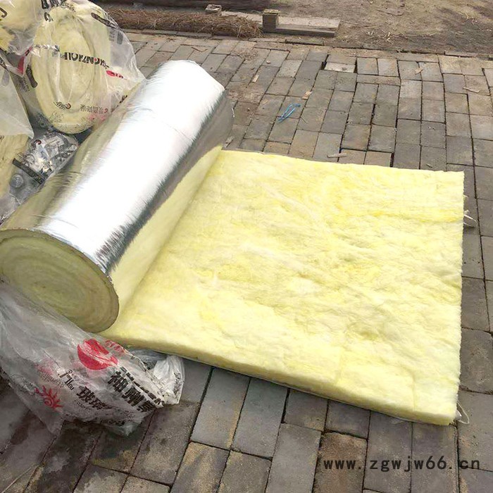 离心玻璃棉保温材料 铝箔贴面离心保温棉 玻璃棉卷毡 保温隔热图3