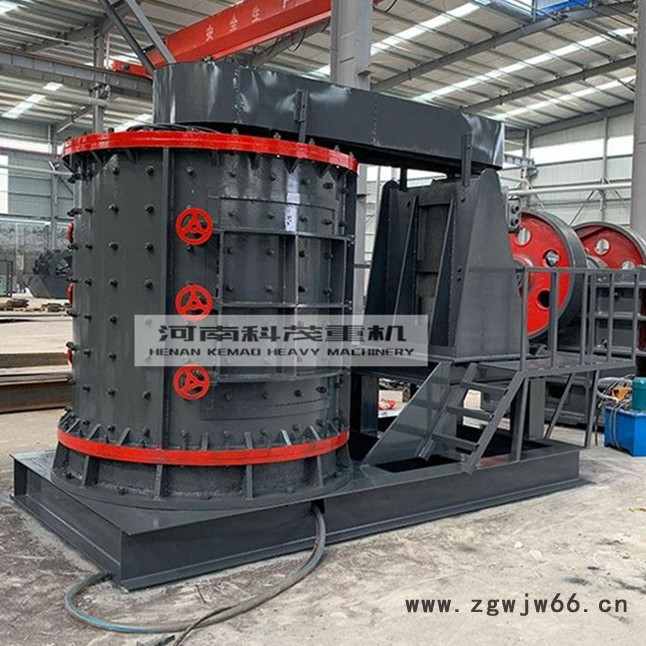 科茂重机1250型复合板锤式数控立轴制砂机 立轴式粉碎机 青石移动制砂机 耐火材料破碎机图6