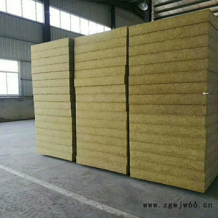 吸音岩棉板 憎水性岩棉板 岩棉板保温材料图2