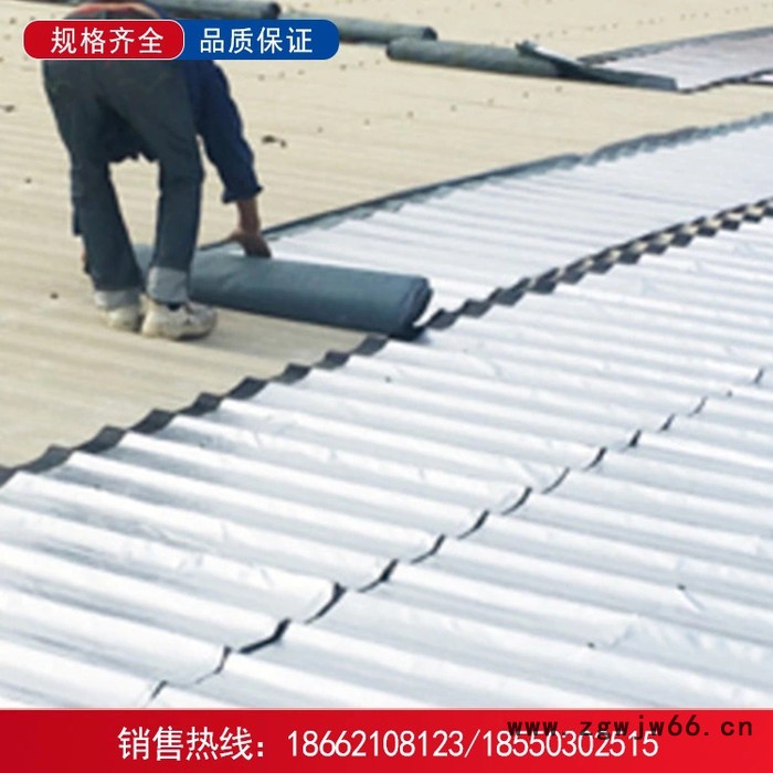 铝镁锰板金属屋面防水材料 SBS沥青自粘隔热卷材裂缝强力堵漏胶带楼顶防漏带铝箔图3