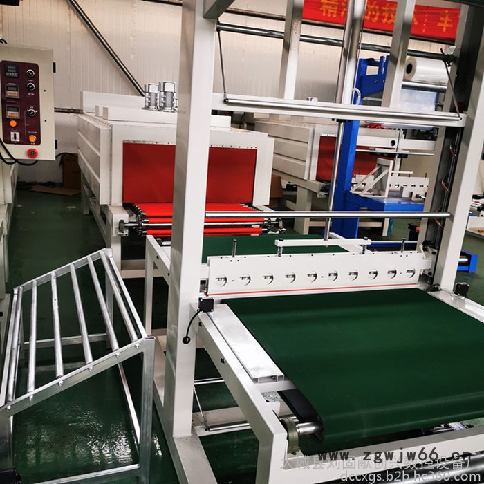 【创兴】保温材料塑封机 PE膜热收缩包装机 饮料收缩机 袖口式封切包装机图2