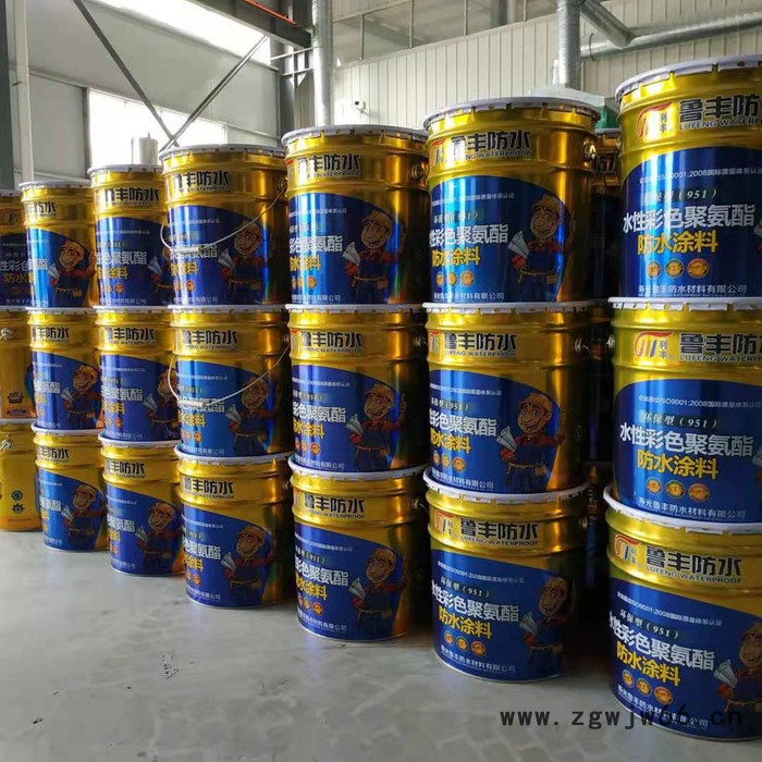 鲁丰水性聚氨酯防水涂料  鲁丰防水 防水材料 厂家供应图5