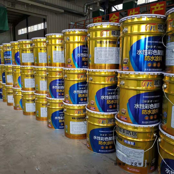 鲁丰水性聚氨酯防水涂料  鲁丰防水 防水材料 厂家供应图7