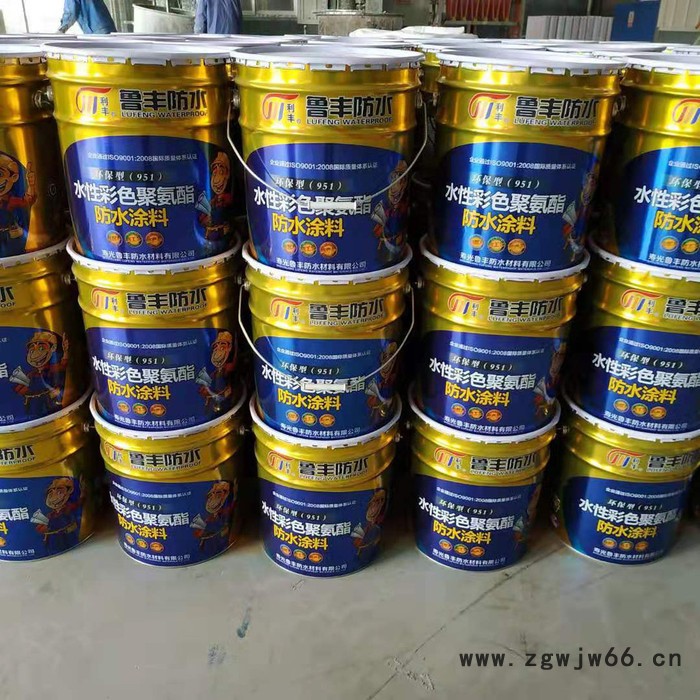 鲁丰水性聚氨酯防水涂料  鲁丰防水 防水材料 厂家供应图3