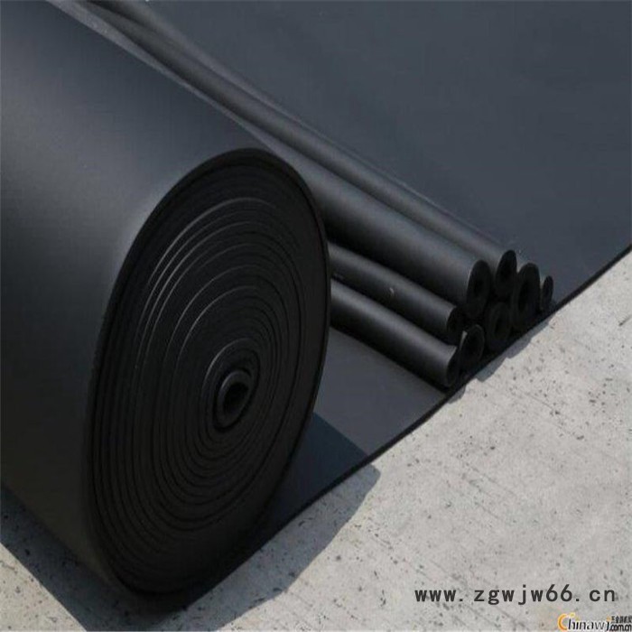 华美橡塑保温材料 橡塑保温板 橡塑保温管 规格尺寸齐全图2