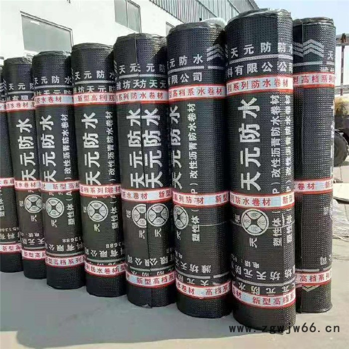 SBS防水卷材厂家 3mm屋面楼顶防水卷材 天元防水 改性沥青屋顶防水材料 现货出售图3