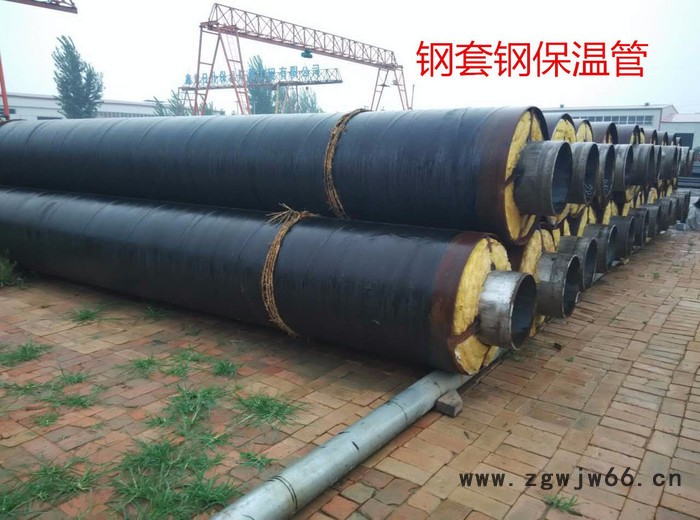 江苏省生产** 聚氨酯预制直埋保温管,聚氨酯保温材料,钢套钢蒸汽直埋保温管图3