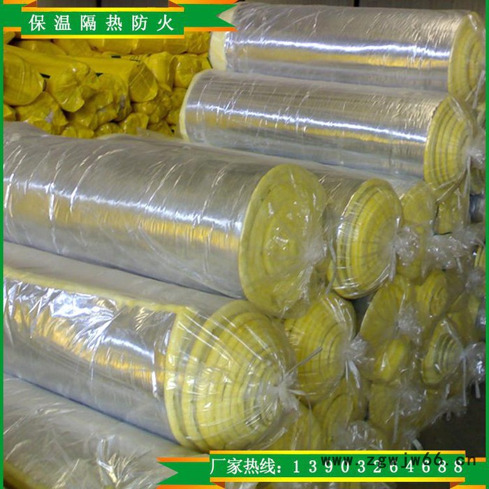 供应 钢结构屋面保温材料——玻璃棉 黄色保温棉图3