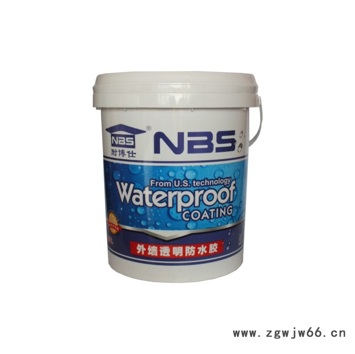 耐博仕外墙透明防水胶瓷砖隐形防水涂料抗老化耐磨防水材料图2