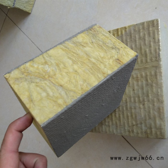 水泥砂浆岩棉复合板 河北岩棉复合板 外墙保温材料 A级岩棉复合板厂家图8