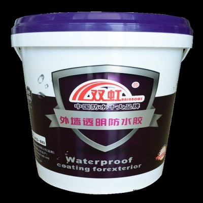 供应双虹透明外墙防水胶 广东厂家 双虹外墙防水材料**品牌