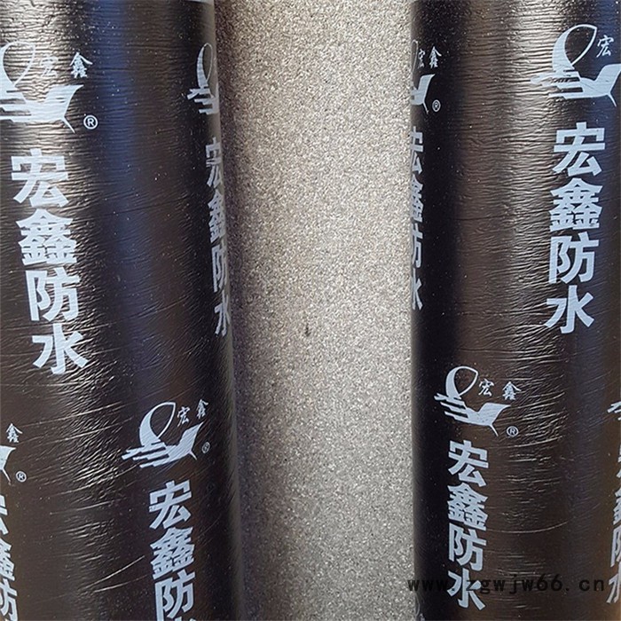 屋顶屋面用防水材料 片岩黄沙铝箔面sbs防水卷材 3mm聚酯SBS防水卷材图2