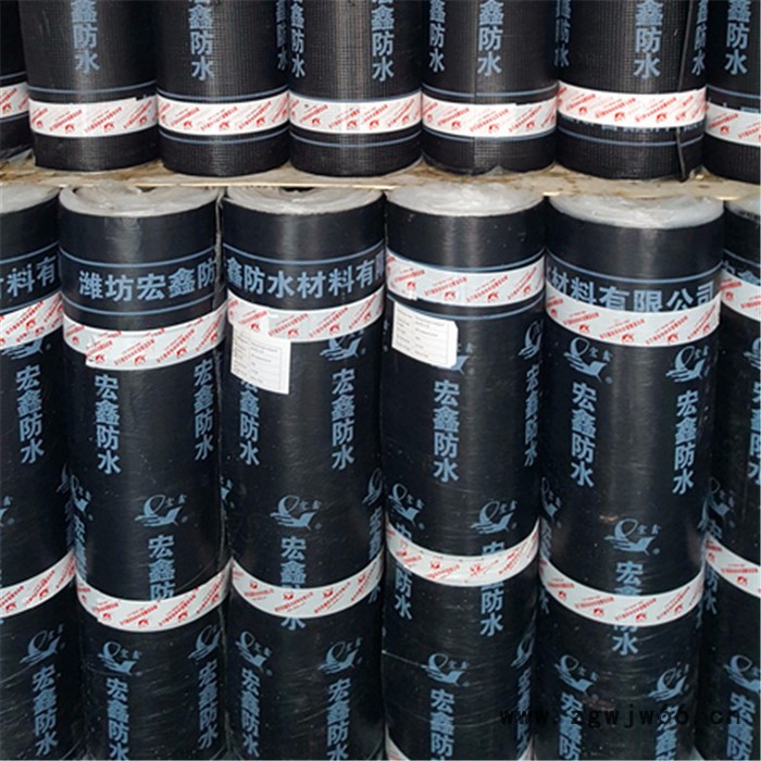 屋顶屋面用防水材料 片岩黄沙铝箔面sbs防水卷材 3mm聚酯SBS防水卷材图3