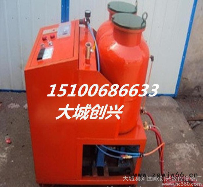 河北廊坊保温材料聚氨酯黑白料发泡机 河北发泡机图3