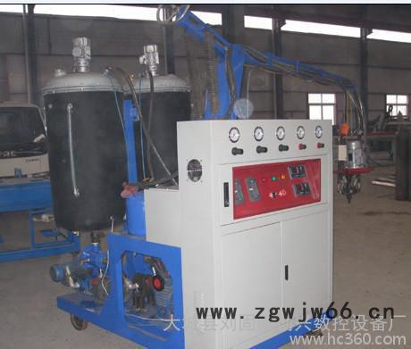 河北廊坊保温材料聚氨酯黑白料发泡机 河北发泡机图2