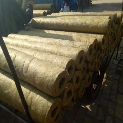 厂家生产环保型保温材料岩棉管大量供应