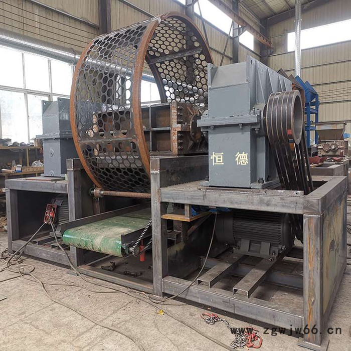 恒德800防水材料磨粉机   轮胎胶粉生产线     橡胶跑道造粒机图3