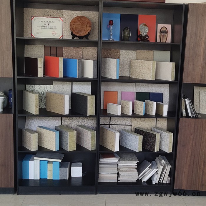 旭驰保温材料 加工定制岩棉真石漆装饰一体板 仿石漆保温板